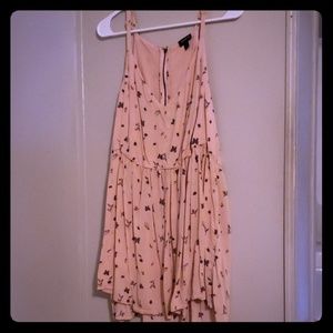 Pink floral tank
